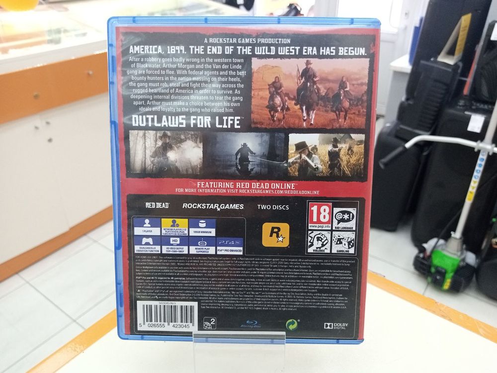Игра Playstation 4 Red Dead Redemtion 2