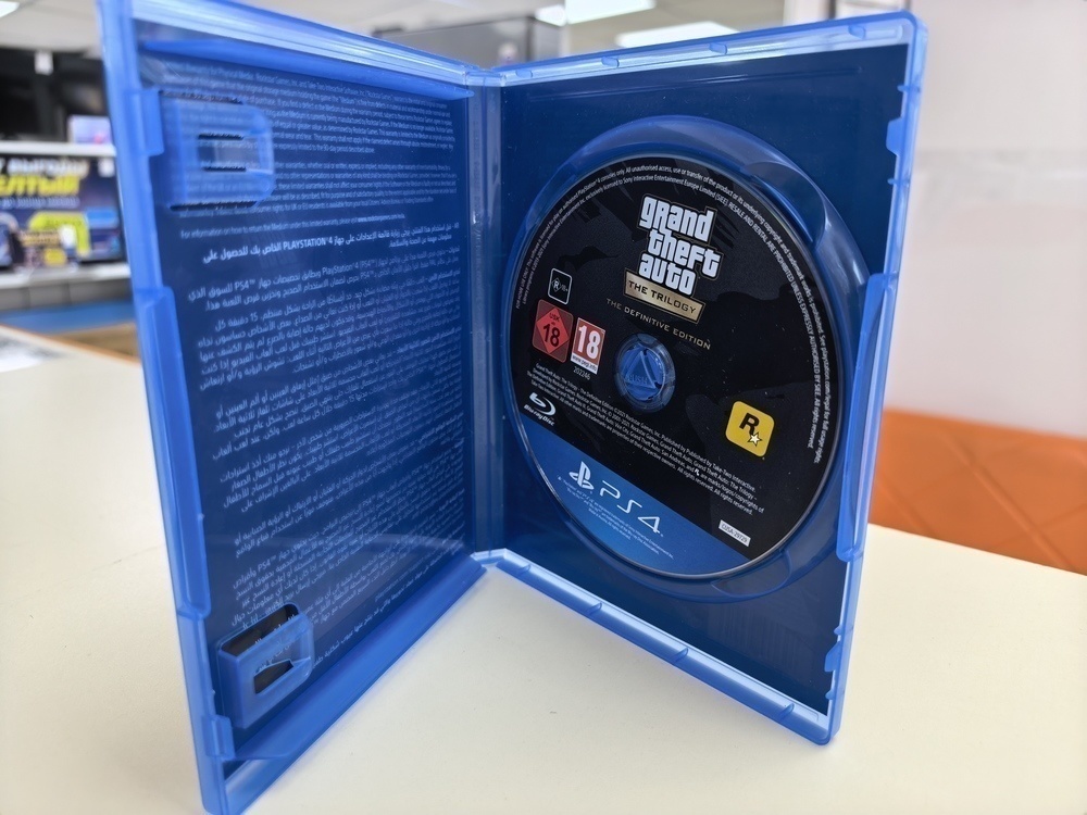 Игра Playstation 4 GTA The Trilogy (Vice City, San Andreas)