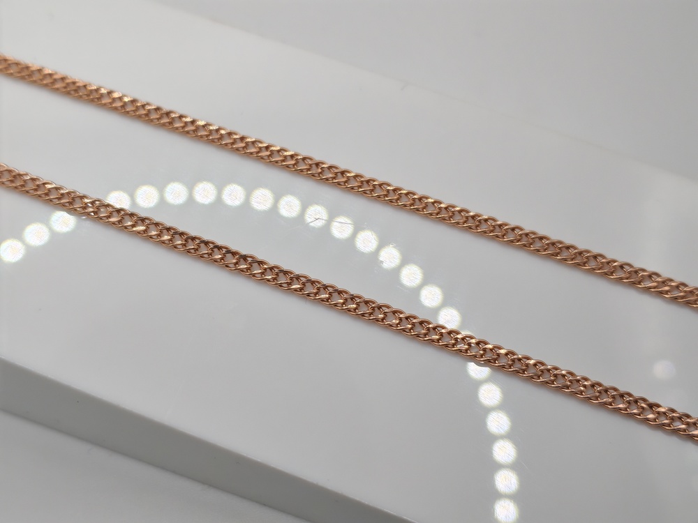 ЦПР2585 ЦЕПЬ ПУСТОТЕЛАЯ Ромб двойной (Au 585)