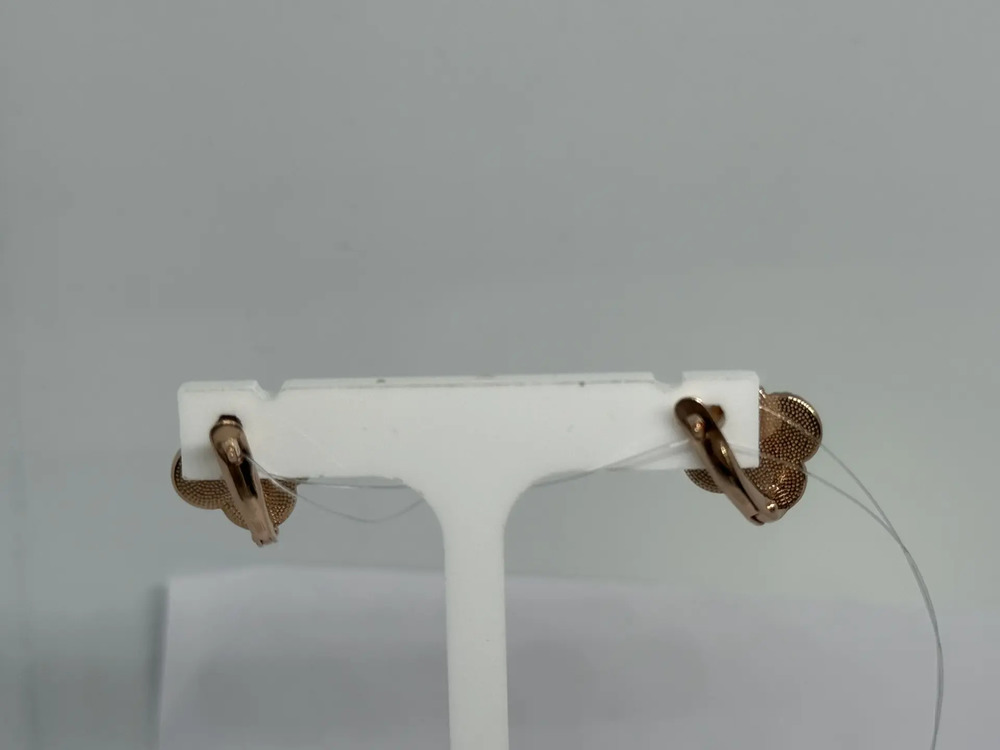 СЕРЬГИ С КАМНЕМ (Au 585)