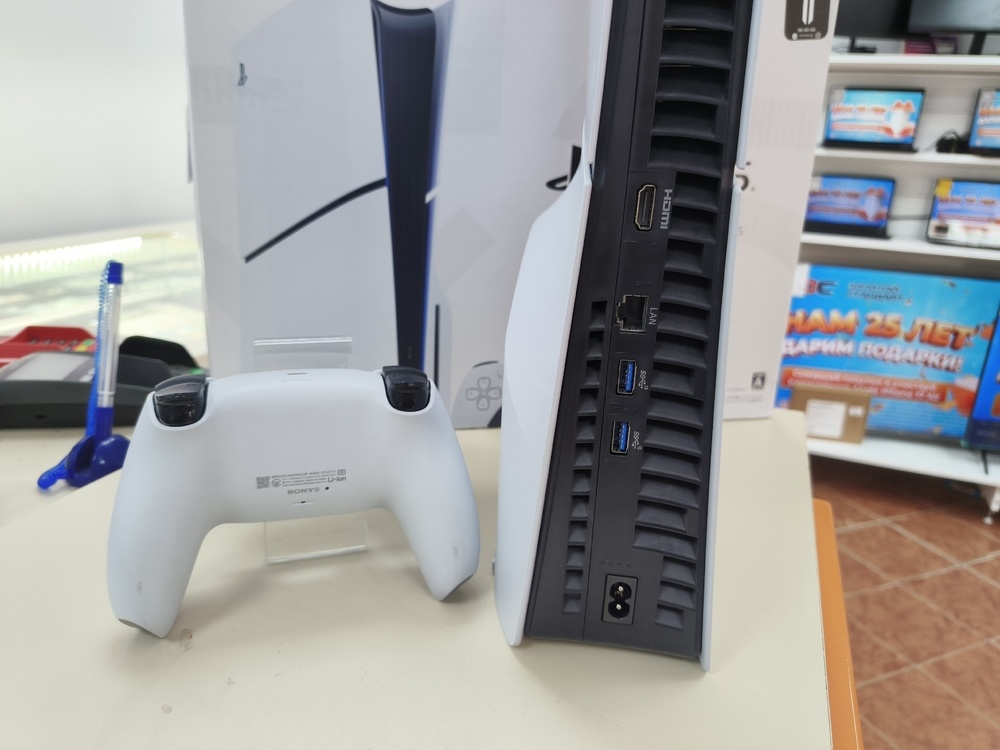 Игровая приставка PlayStation 5 Slim 1TB (С дисководом)