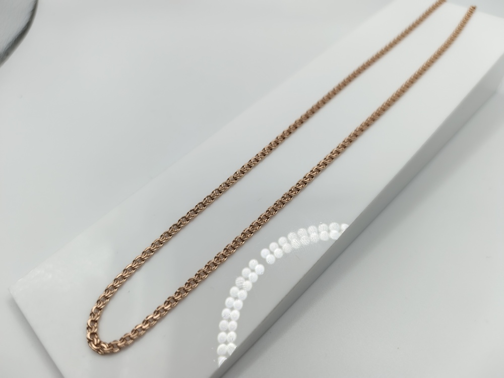 ЦЕПЬ ПУСТОТЕЛАЯ Бисмарк (Au 585)