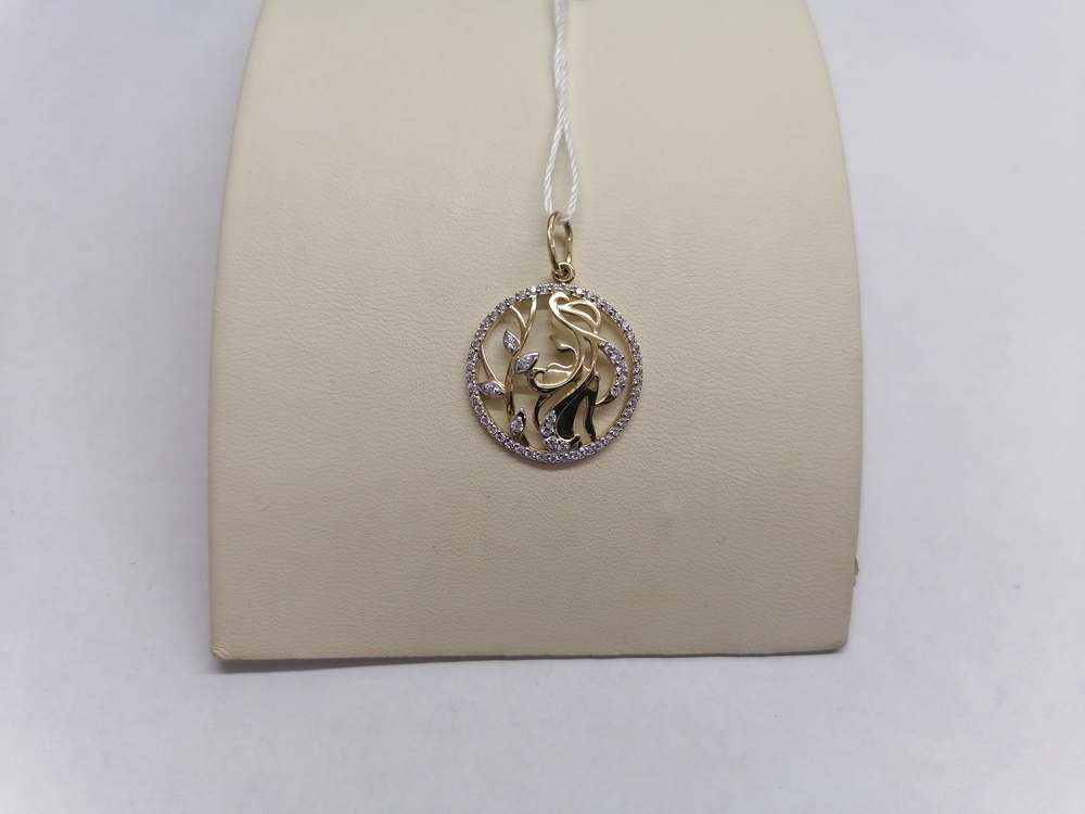 ПОДВЕСКА С КАМНЯМИ (Au 585)