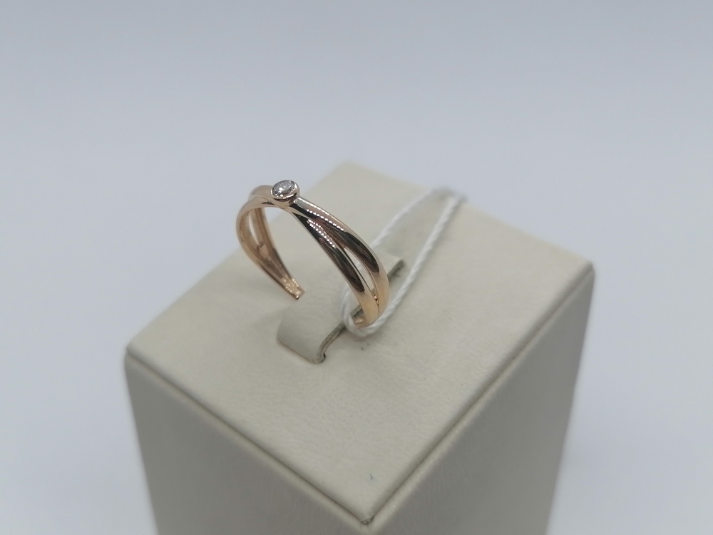 КОЛЬЦО С КАМНЕМ (Au 585)