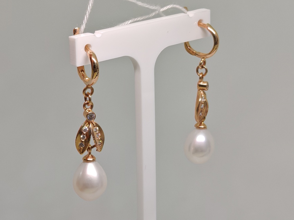 СЕРЬГИ С КАМНЯМИ (Au 585)