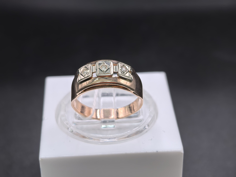 КОЛЬЦО БРИЛЛИАНТ Au 585