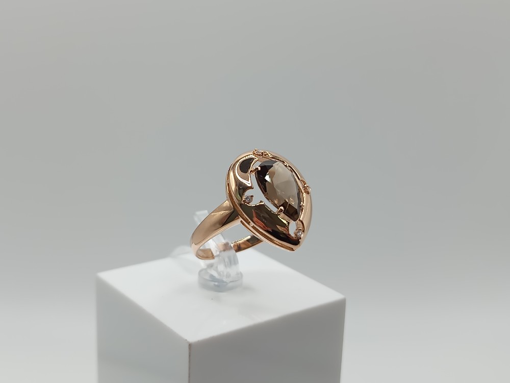 КОЛКМИ585 КОЛЬЦО С КАМНЯМИ (Au 585)