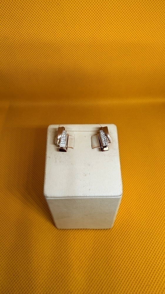 СЕРЬГИ С КАМНЯМИ (Au 585)