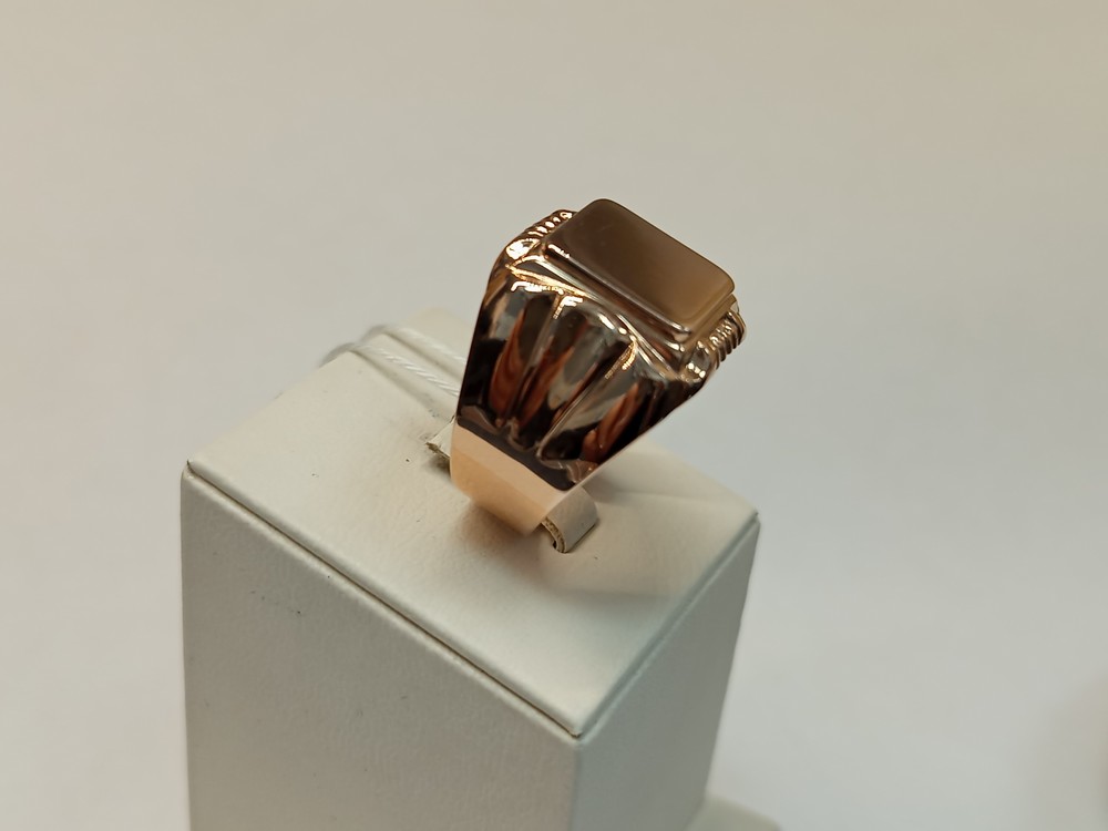 ПЕЧАТКА БЕЗ КАМНЯ (Au 583)