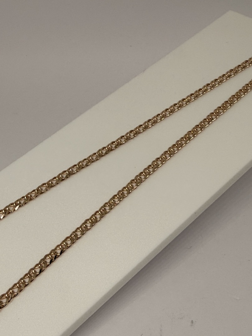 ЦЕПЬ ПОЛНОВЕСНАЯ Ромб двойной (Au 585)