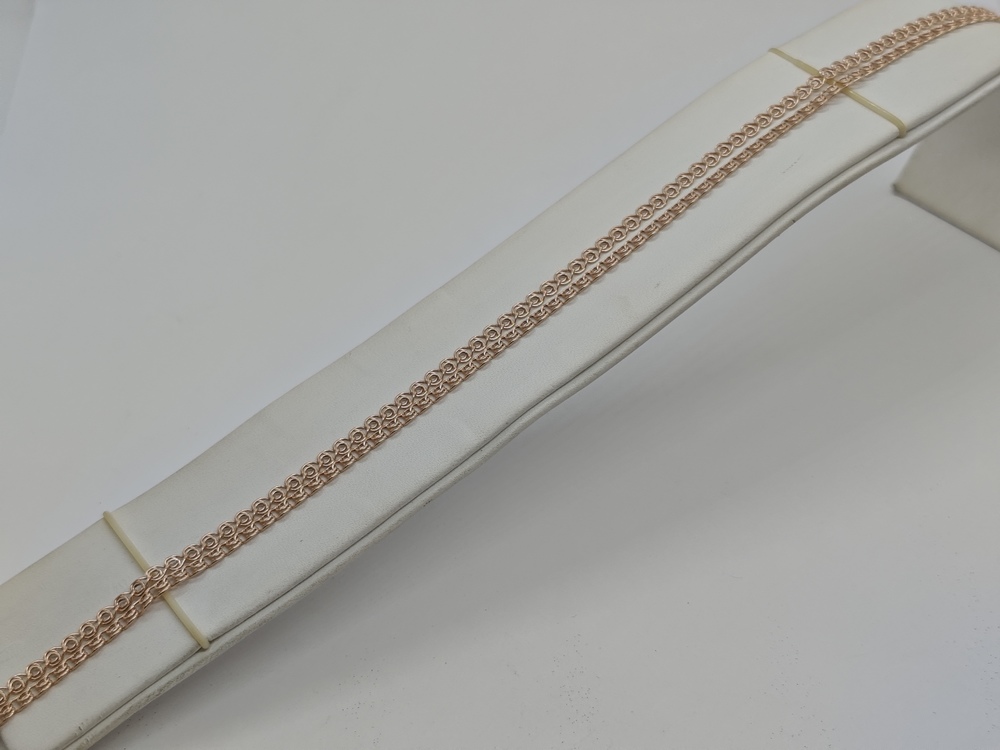 ЦЕПЬ ПУСТОТЕЛАЯ Лав (Au 585)