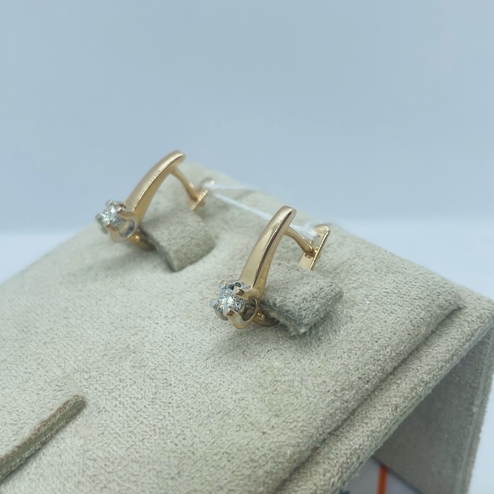 СЕРЬГИ БРИЛЛИАНТ (Au 585)