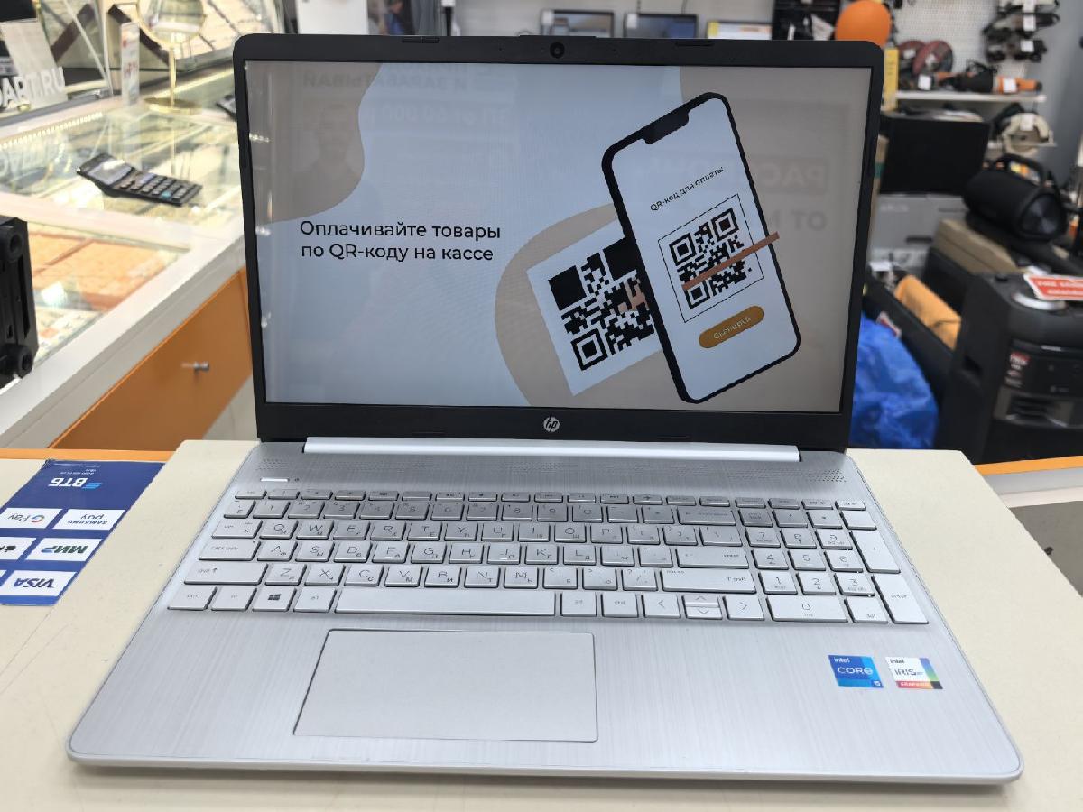 Ноутбук HP 15-dy2067ms 4w2k2ua; Core i5-1135G7, Intel iris XE Graphics, 12 Гб, 256 Гб, Нет