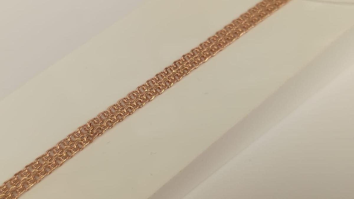 БРАСЛЕТ ПОЛНОВЕСНЫЙ Рамзес (Au 585)