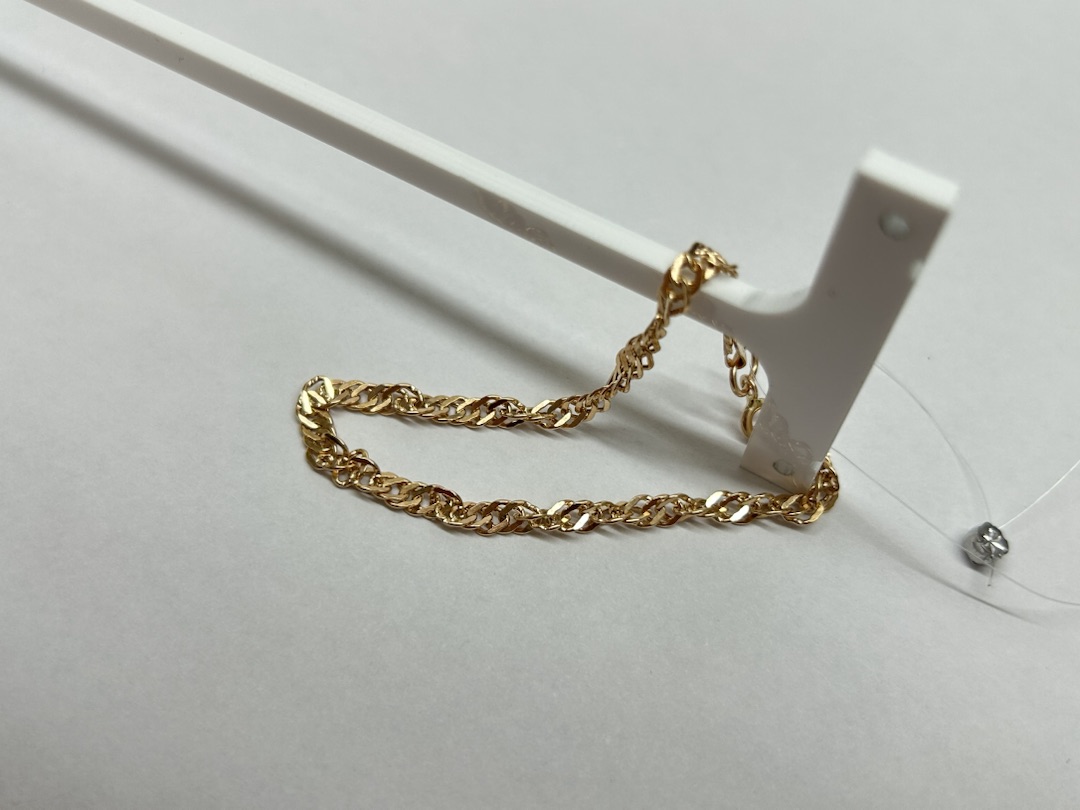 БРАСЛЕТ ПУСТОТЕЛЫЙ Сингапур (Au 585)