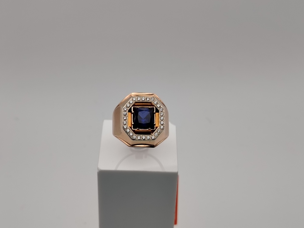 ПЕЧКМИ585 ПЕЧАТКА С КАМНЯМИ (Au 585)