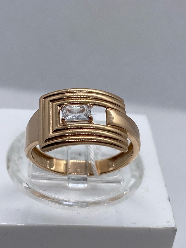 КОЛКМ585 КОЛЬЦО С КАМНЕМ (Au 585)