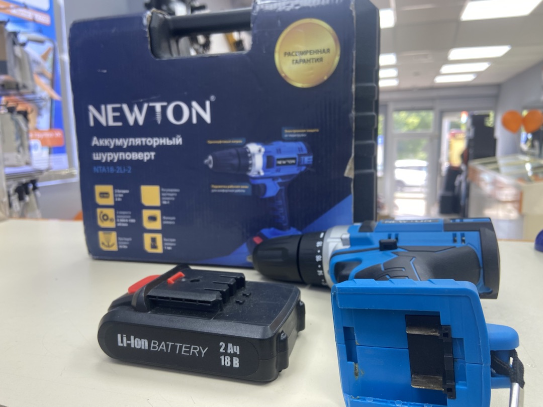 Шуруповерт Newton NTA18-2Li-2