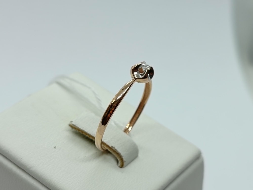 КОЛЬЦО БРИЛЛИАНТ Au 585