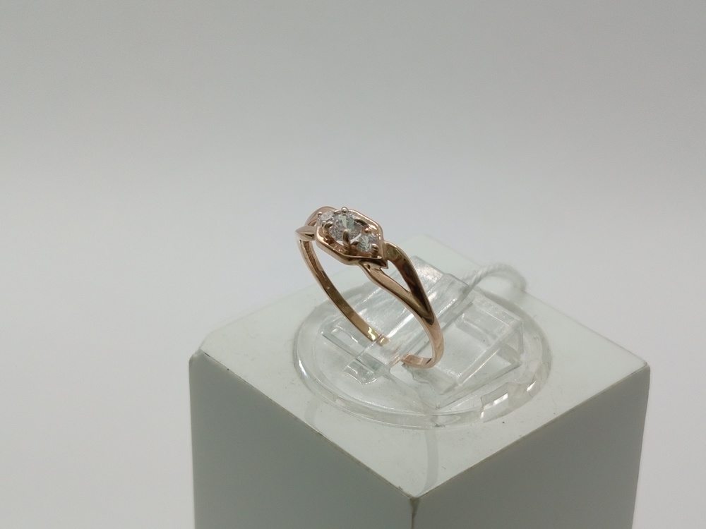 КОЛКМИ585 КОЛЬЦО С КАМНЯМИ (Au 585)