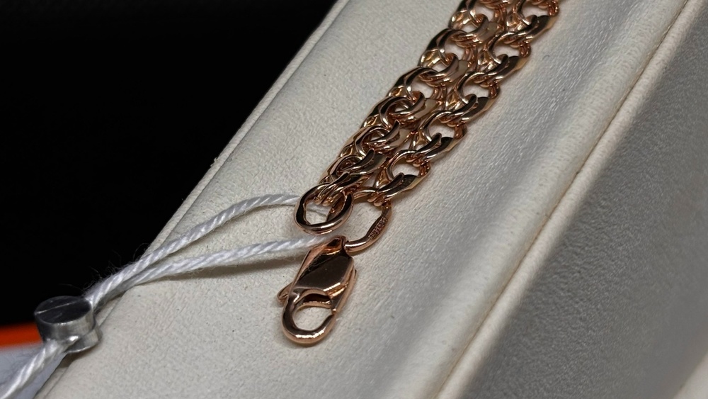 БРАСЛЕТ ПОЛНОВЕСНЫЙ Бисмарк (Au 585)