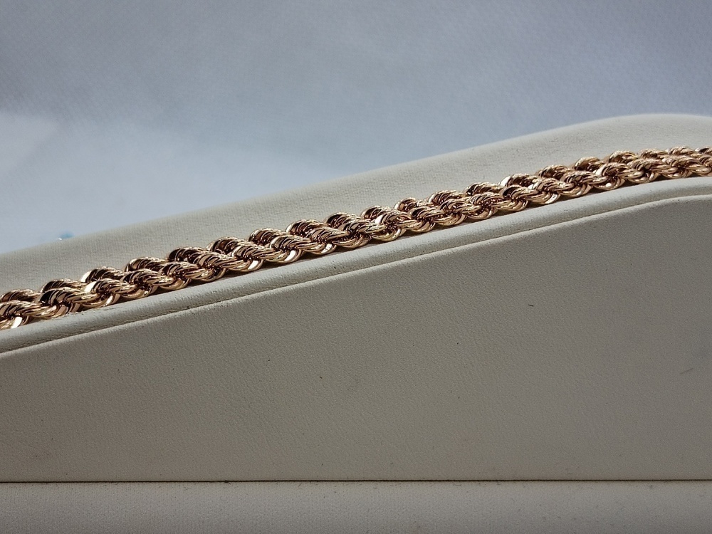 ЦЕПЬ ПОЛНОВЕСНАЯ Веревка (Au 585)