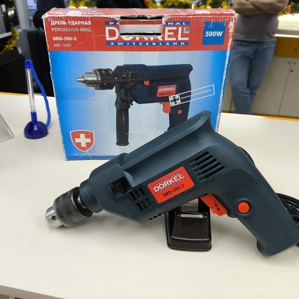 Дрель-ударная Dorkel DRD-500-2