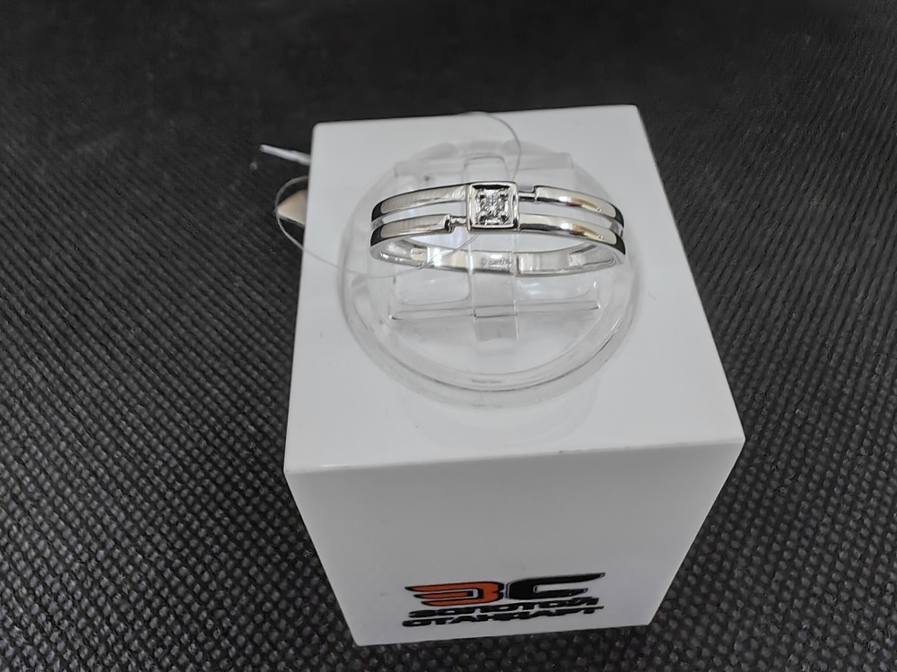 КОЛЬЦО БРИЛЛИАНТ (Ag 925)