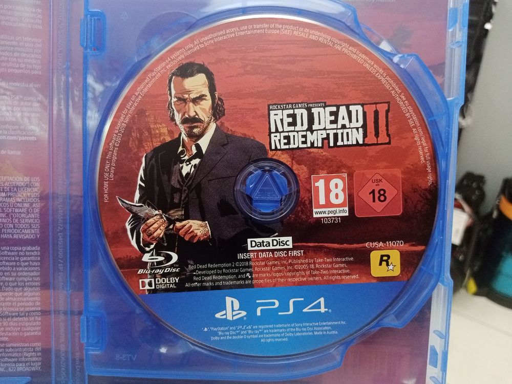 Игра Playstation 4 Red Dead Redemtion 2