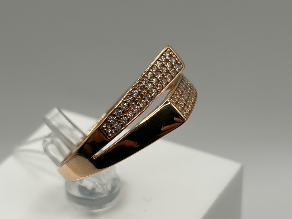 КОЛКМИ585 КОЛЬЦО С КАМНЯМИ (Au 585)