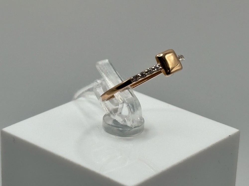 КОЛКМИ585 КОЛЬЦО С КАМНЯМИ (Au 585)