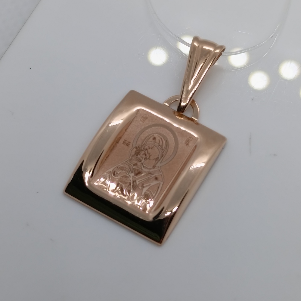 ПОДВЕСКА ИКОНА без камня (Au 585)