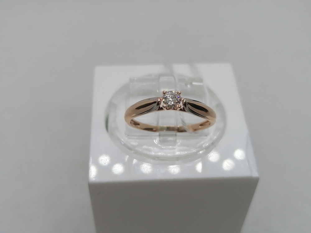 КОЛЬЦО БРИЛЛИАНТ Au 585