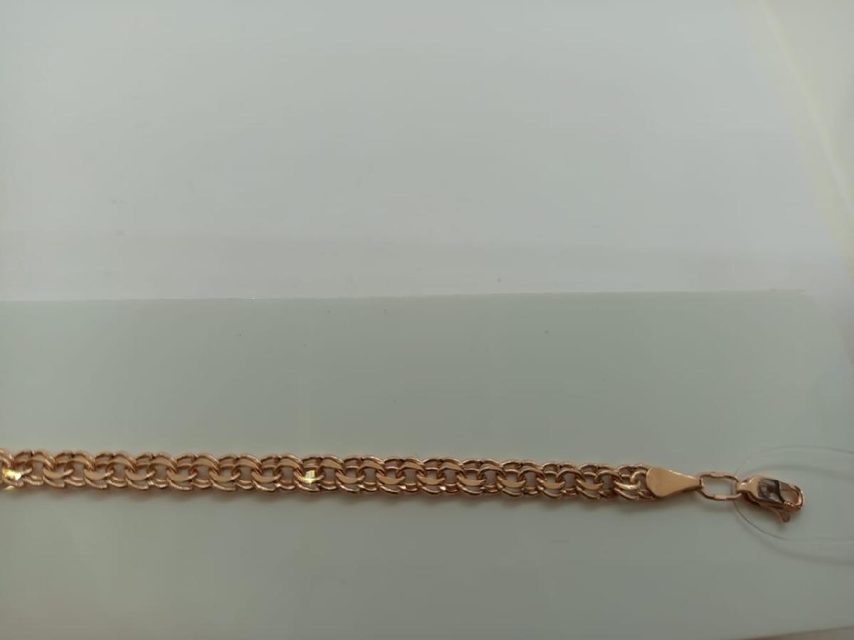 БРАСЛЕТ ПУСТОТЕЛЫЙ (Au 585)