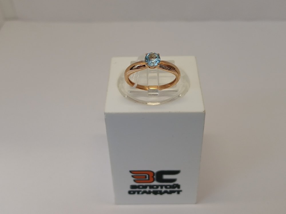 КОЛКМИ585 КОЛЬЦО С КАМНЯМИ (Au 585)