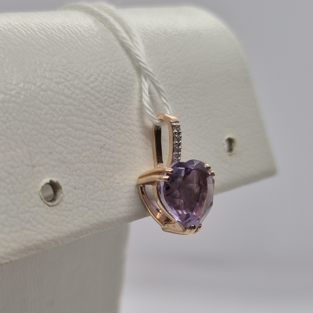 ПОДКМИ585 ПОДВЕСКА С КАМНЯМИ (Au 585)