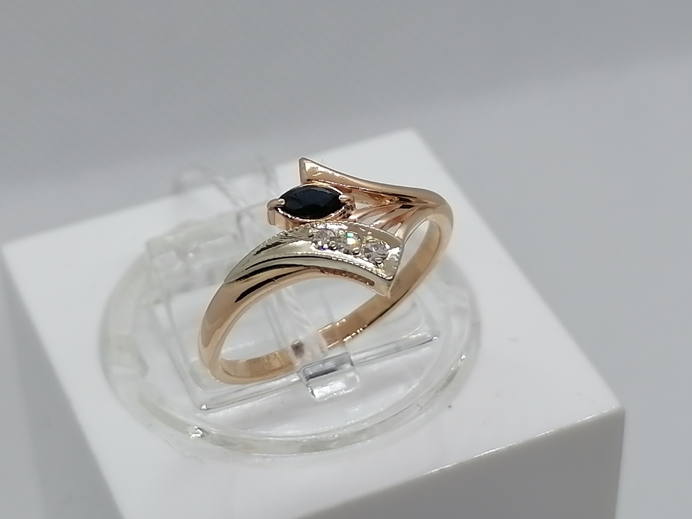 КОЛЬЦО БРИЛЛИАНТ Au 585