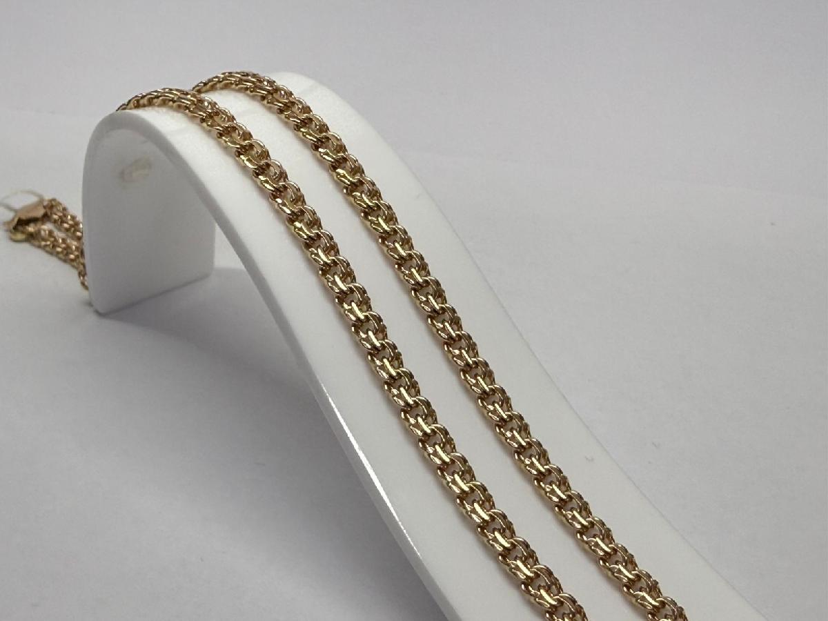 ЦЕПЬ ПОЛНОВЕСНАЯ Бисмарк (Au 585)