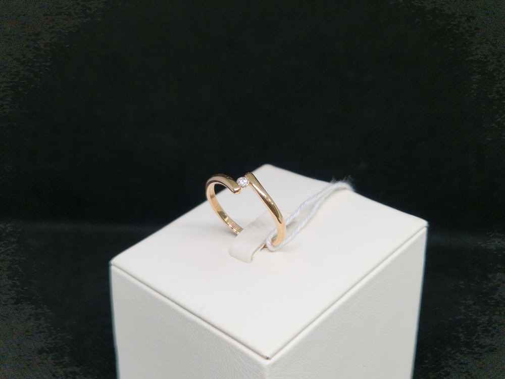 КОЛЬЦО БРИЛЛИАНТ Au 585