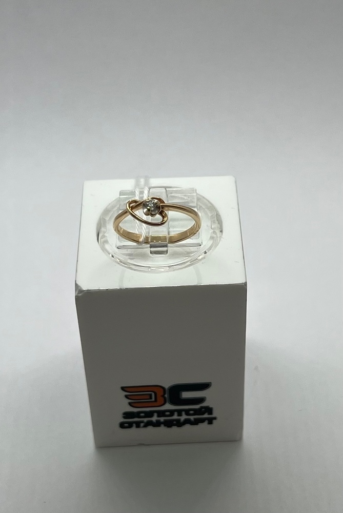 КОЛЬЦО С КАМНЕМ (Au 585)