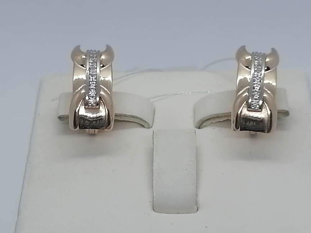 СЕРЬГИ С КАМНЯМИ (Au 585)