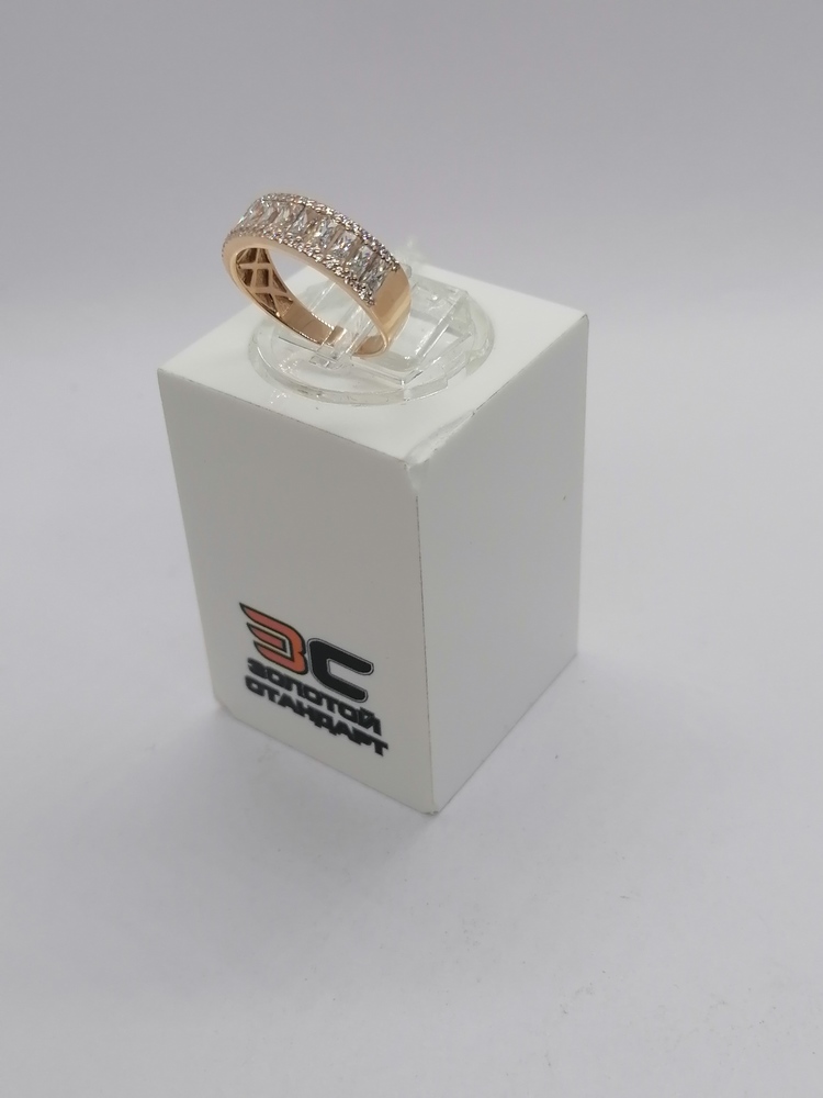 КОЛКМИ585 КОЛЬЦО С КАМНЯМИ (Au 585)