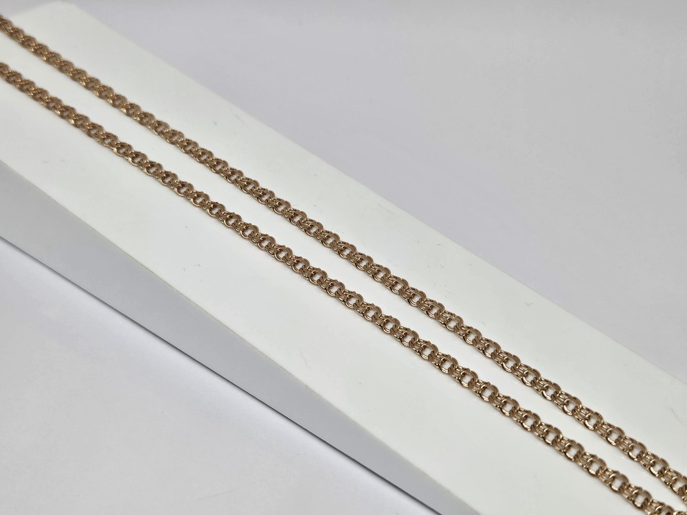 ЦЕПЬ ПОЛНОВЕСНАЯ Бисмарк (Au 585)