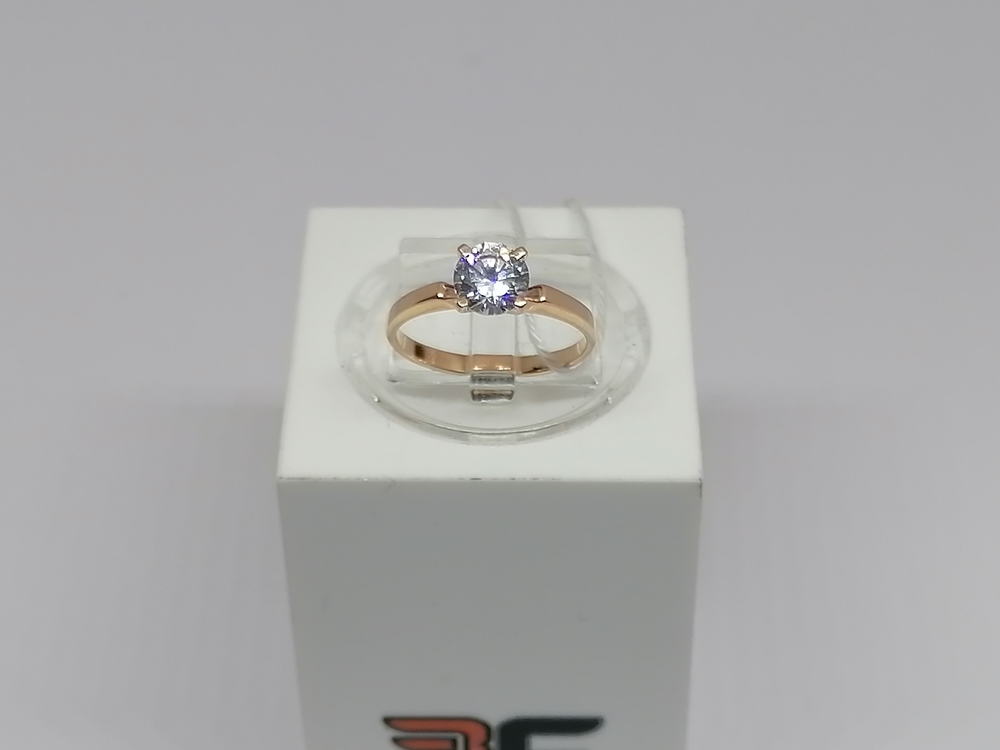 КОЛЬЦО С КАМНЕМ (Au 585)