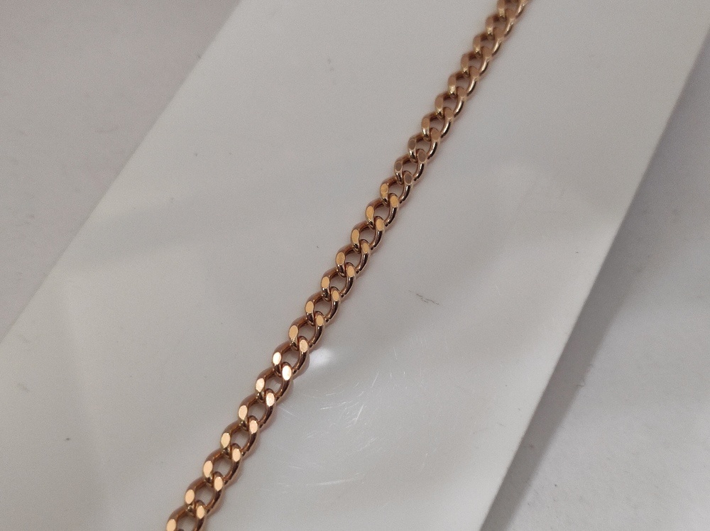 7100002П-20 БРАСЛЕТ ПУСТОТЕЛЫЙ Панцирное (Au 585)