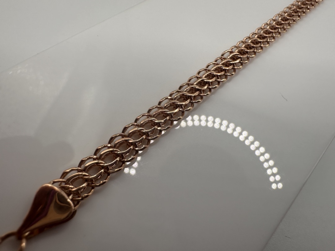 БРАСЛЕТ ПОЛНОВЕСНЫЙ Итальянка Au 585