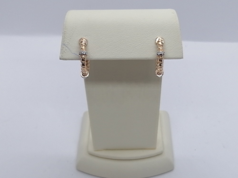 СЕРЬГИ С КАМНЯМИ (Au 585)