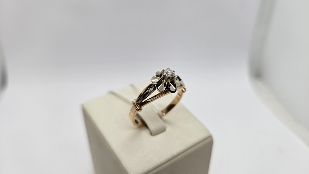 КОЛЬЦО БРИЛЛИАНТ Au 585