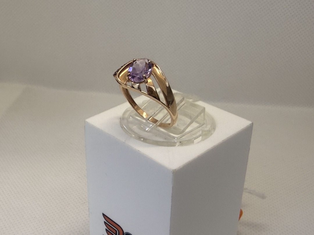КОЛКМИ585 КОЛЬЦО С КАМНЯМИ (Au 585)
