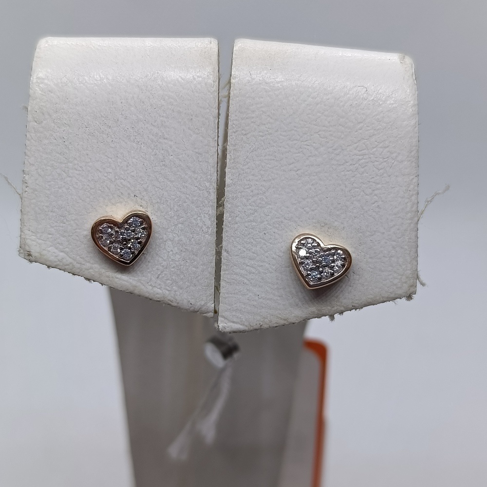 СПУС585 СЕРЬГИ ПУСЕТЫ (Au 585)